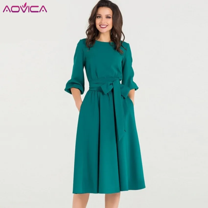 Aovica 2018 Lantern Sleeve Vintage Dress Women 1950s Rockabilly Autumn Robe A-Line Party Dresses Feminino Vestidos De Fiesta
Aovica 2018 Lantern Sleeve Vintage Dress Women 1950s Rockabilly Autumn Robe A-Line Party Dresses Feminino Vestidos De Fiesta