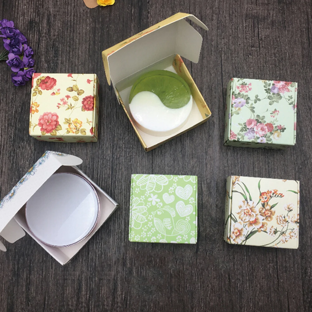 5pcs Soap Packaging Kraft paper craft box,candy gift packaging boxes Flower patterns Aircraft box Handmade
5pcs Soap Packaging Kraft paper craft box,candy gift packaging boxes Flower patterns Aircraft box Handmade