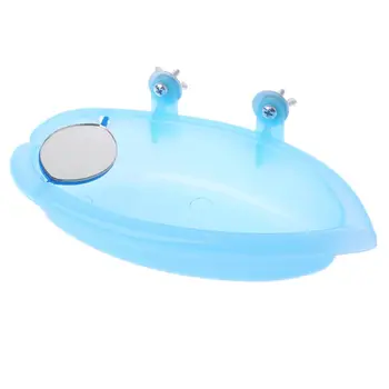 Small Parrot Bird Bathtub Pet Cage Accessories Bird Baths Shower Box with Mirror Birds Supplies C42
Small Parrot Bird Bathtub Pet Cage Accessories Bird Baths Shower Box with Mirror Birds Supplies C42