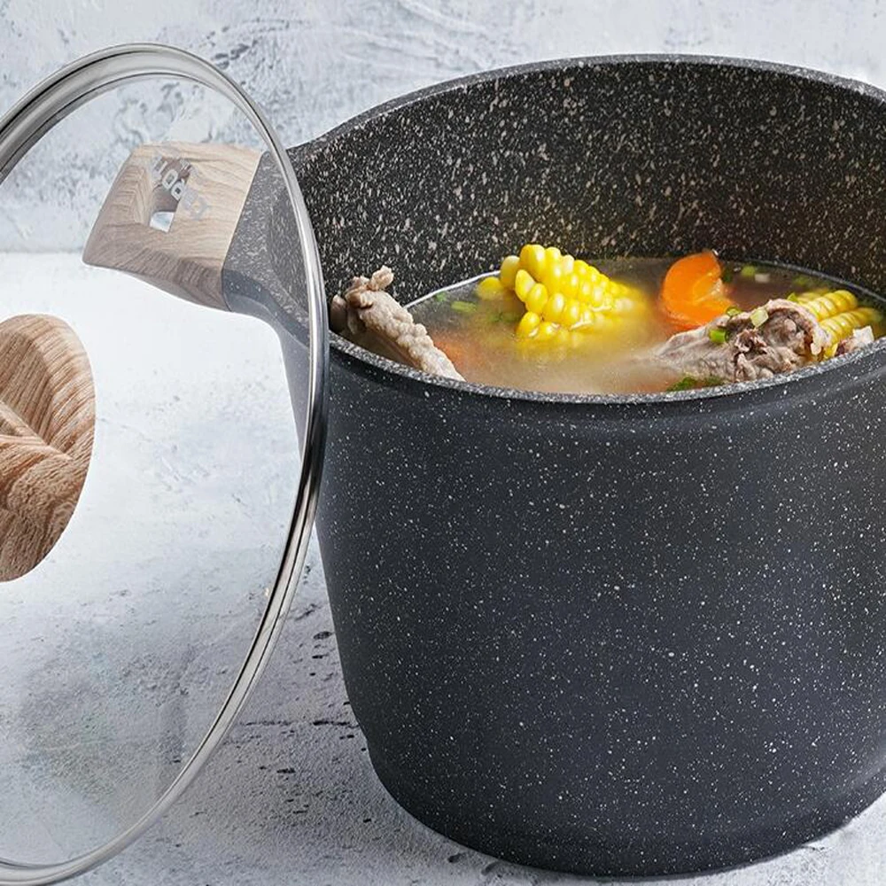 Soup Pot double boiler Cooking Non-Stick pan Cooker Milk noodles Hotpot Cookware Steamer Pans Kitchen pots Saucepan cooker
Soup Pot double boiler Cooking Non-Stick pan Cooker Milk noodles Hotpot Cookware Steamer Pans Kitchen pots Saucepan cooker