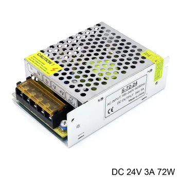 Universal Regulated DC 24V 3A 72W 75W Switching Power Supply for Led lights Input AC 100-240V
Universal Regulated DC 24V 3A 72W 75W Switching Power Supply for Led lights Input AC 100-240V