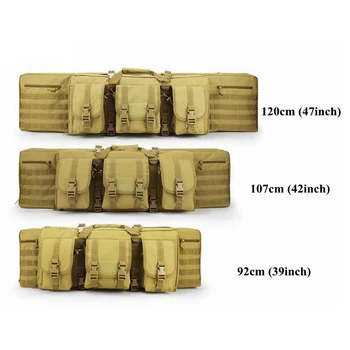 Universal Gun Bag Outdoor Hiking Hunting Bags Tactical Gun Bag Military Airsoft Multifunction Packback 92cm / 107cm / 120cm
Universal Gun Bag Outdoor Hiking Hunting Bags Tactical Gun Bag Military Airsoft Multifunction Packback 92cm / 107cm / 120cm