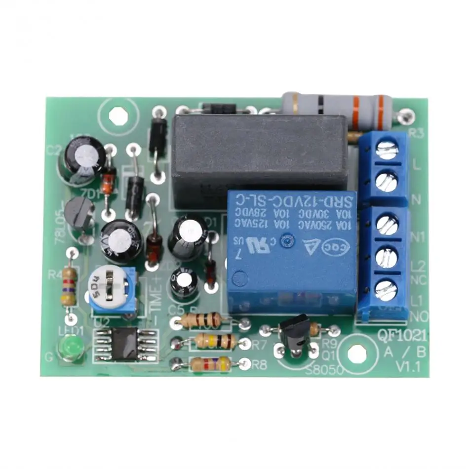1 Piece Adjustable Timer Module AC220V Input/Output Timer Delay Switch Module Adjustable Timing Turn Off Board
1 Piece Adjustable Timer Module AC220V Input/Output Timer Delay Switch Module Adjustable Timing Turn Off Board