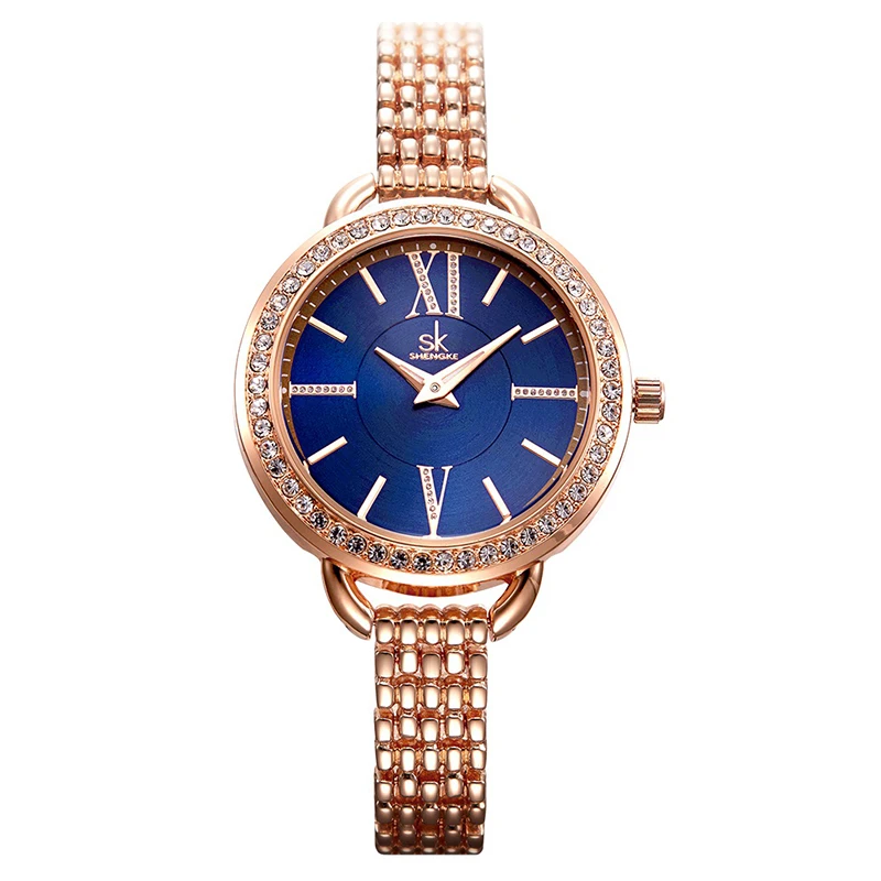 K0089 Shengke Rose Gold Women Crystal Set Luxury Quartz Clock Ladies Bracelet Watches Set 2019 New SK Women's Day Gift For Women
K0089 Shengke Rose Gold Women Crystal Set Luxury Quartz Clock Ladies Bracelet Watches Set 2019 New SK Women's Day Gift For Women