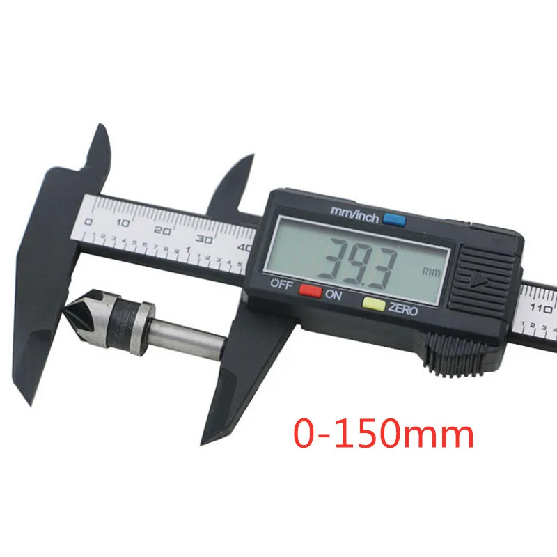 150mm Mini Electronic Digital Caliber Vernier Caliper Gauge Measuring Micrometer LCD Tool Ruler
150mm Mini Electronic Digital Caliber Vernier Caliper Gauge Measuring Micrometer LCD Tool Ruler