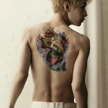 Waterproof Temporary Tattoo Sticker fire dragon sea wave flowers tatto stickers for men's back flash tatoo fake tattoo
Waterproof Temporary Tattoo Sticker fire dragon sea wave flowers tatto stickers for men's back flash tatoo fake tattoo