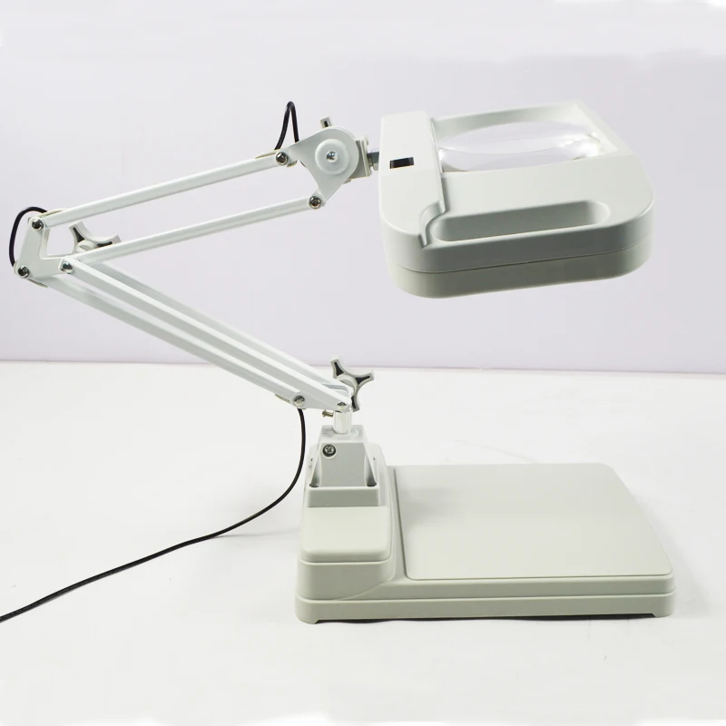 New 110V 10X Desk Table Lighting Magnifier Lamp Light Desk Magnifier Lamp Loupes Glass Lens Diopter Inspection Magnifier Tool
New 110V 10X Desk Table Lighting Magnifier Lamp Light Desk Magnifier Lamp Loupes Glass Lens Diopter Inspection Magnifier Tool