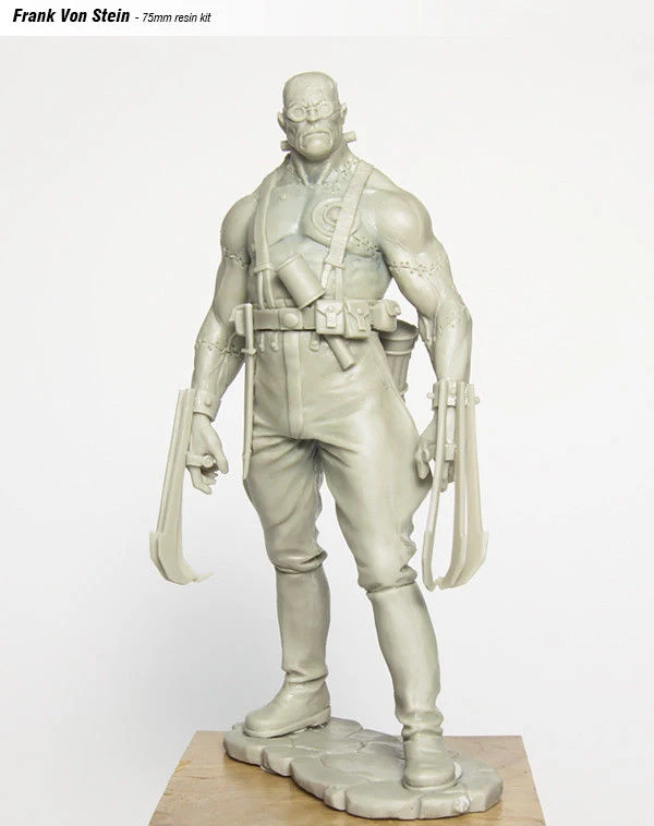 Unassambled 1/24 fantasy Frank von Stein soldier stand 75mm Historical Uncolor Resin kit miniature model Unpainted
Unassambled 1/24 fantasy Frank von Stein soldier stand 75mm Historical Uncolor Resin kit miniature model Unpainted