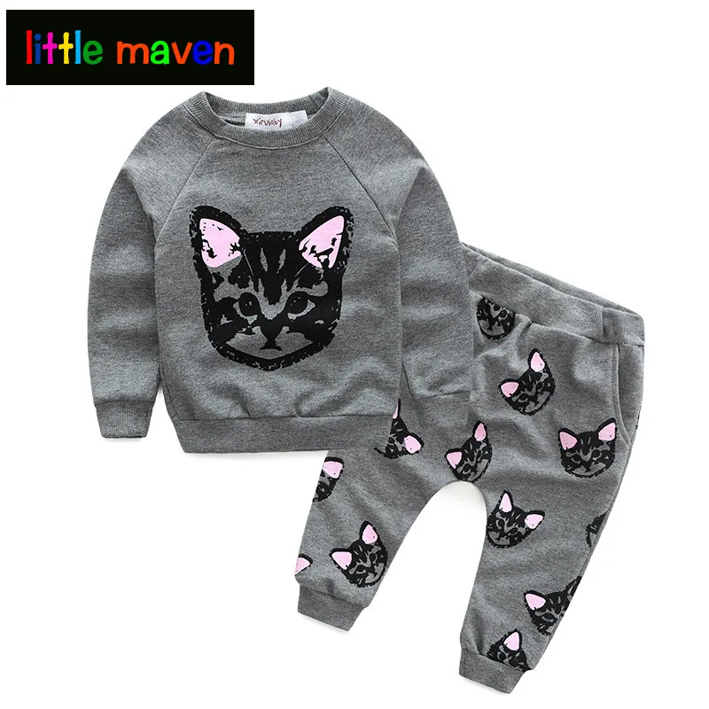 2017 Autumn Baby Girls Boys Clothing Sets Blouse+Pants in 2Pcs Cotton Cute Cat Girls Kids Clothes Toddler Roupas Infantis Menino
2017 Autumn Baby Girls Boys Clothing Sets Blouse+Pants in 2Pcs Cotton Cute Cat Girls Kids Clothes Toddler Roupas Infantis Menino