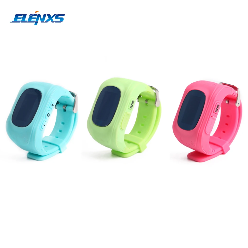 Image Q50 Children s GPS Positioning SOS Calls LCD Smart Watches for IOS Android