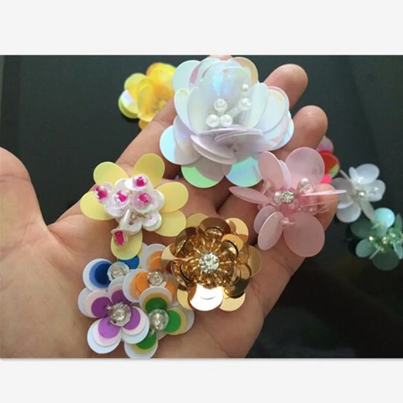 Colorful Large Manual Garment Beads Beautiful Stereoscopic Flowers DIY Clothing/bag/shoes Decorative Accessories 10 Pieces/lot
Colorful Large Manual Garment Beads Beautiful Stereoscopic Flowers DIY Clothing/bag/shoes Decorative Accessories 10 Pieces/lot