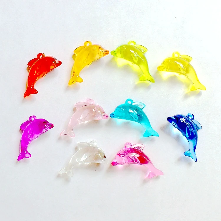 10pcs color plastic acrylic small dolphin pendant toys children creative beads beads DIY necklace pendant small jewelry material
10pcs color plastic acrylic small dolphin pendant toys children creative beads beads DIY necklace pendant small jewelry material