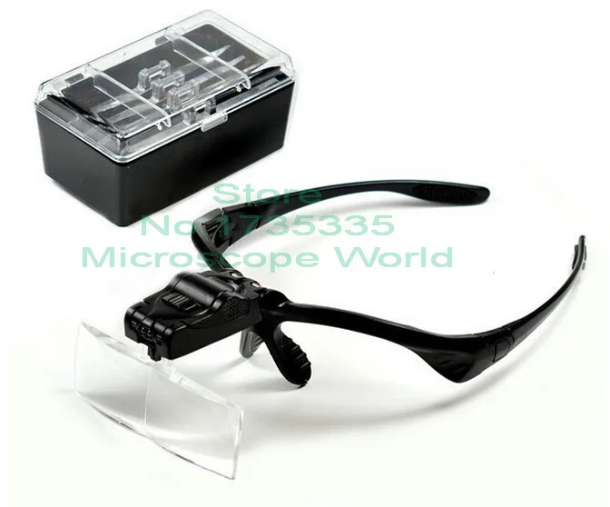 Head LED Magnifier Loupe, watch Repair Magnifier Hands Free head LED Light for Reading
Head LED Magnifier Loupe, watch Repair Magnifier Hands Free head LED Light for Reading