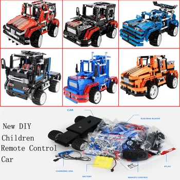 2017 New DIY Splicing Remote Control Car Toys Puzzle Educational Birthday Christmas Party Gift Children 's Toys
2017 New DIY Splicing Remote Control Car Toys Puzzle Educational Birthday Christmas Party Gift Children 's Toys