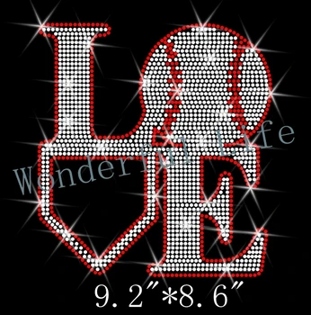 Free shipping Rhinestone Transfer Baseball "Baseball Love" Hotfix , Iron On, Bling
Free shipping Rhinestone Transfer Baseball "Baseball Love" Hotfix , Iron On, Bling