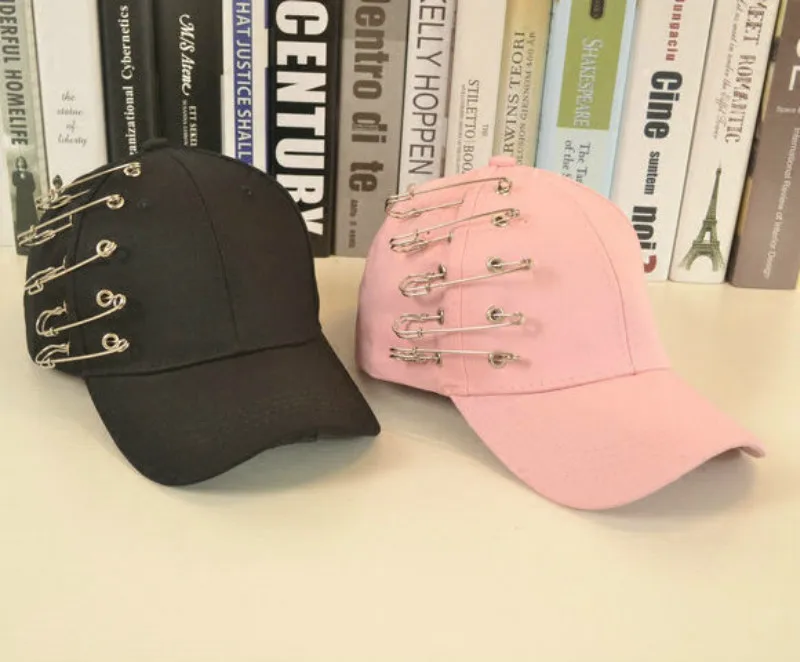 tc baseball hat unisex fashion summer women pink cap exaggerated pins ornament female sport black font tc baseball hat unisex fashion summer women pink cap exaggerated pins ornament female sport black font