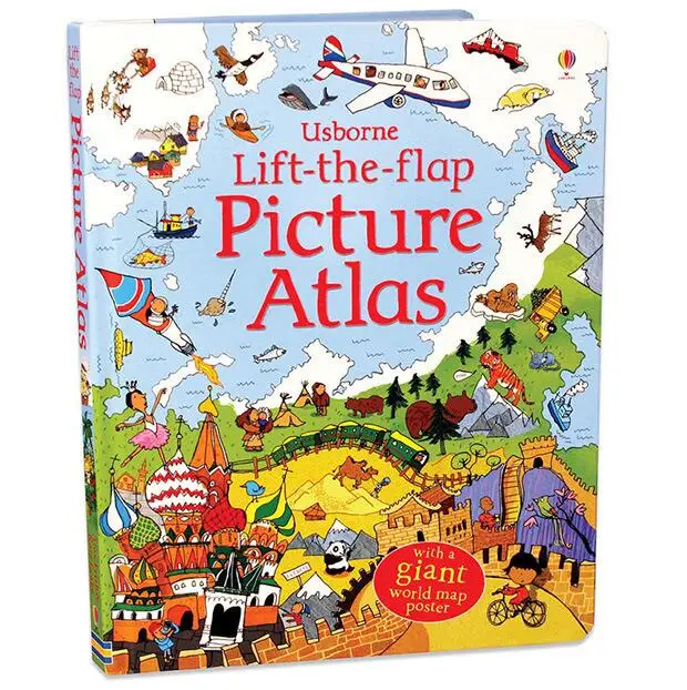 Usborne Lift Flep Atlas Haritasi Ingilizce Egitici Oxyphylla Resim Tavsiye Icin Kitap Bebek Ve Kucuk Cocuk Hediye Cocuklar Icin English Book Books For Babiesatlas Book Aliexpress