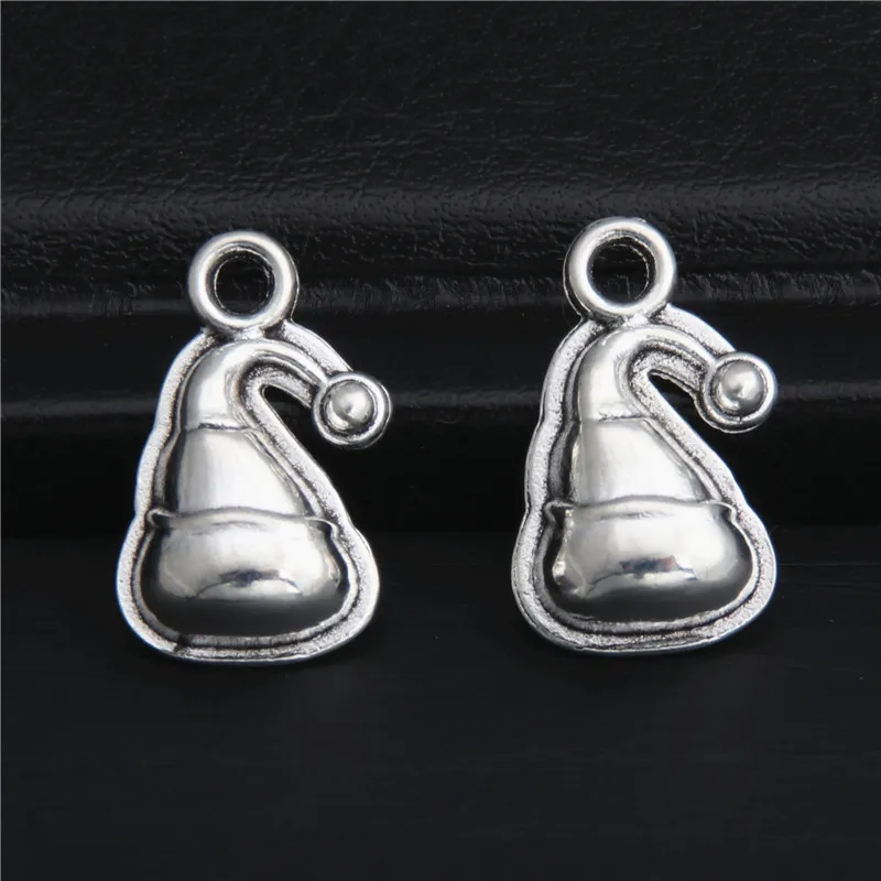 40pcs Antique Silver Hat Charm Witch Hat Charm Pendant Jewelry Findings Accessories A2792
40pcs Antique Silver Hat Charm Witch Hat Charm Pendant Jewelry Findings Accessories A2792