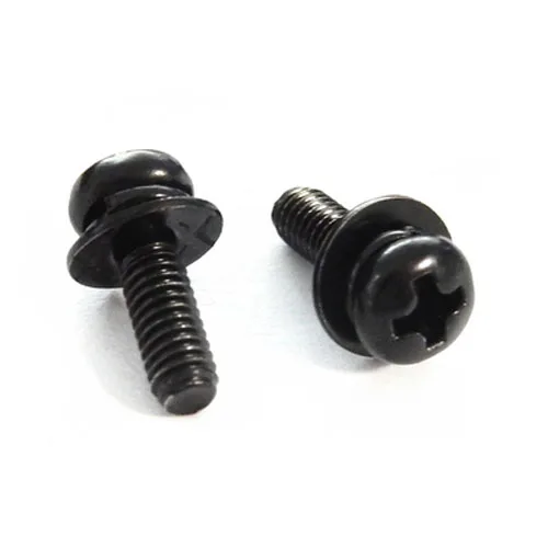 10pcs M6 Pan head Cross flat pad Spring pads Three combination screw Round heads Phillips Electrophoresis 304 stainless steel
10pcs M6 Pan head Cross flat pad Spring pads Three combination screw Round heads Phillips Electrophoresis 304 stainless steel