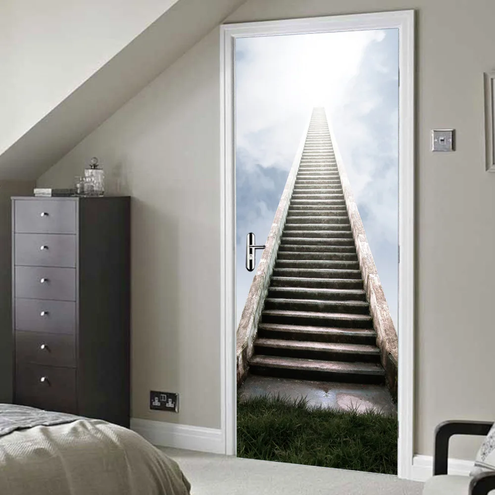 Stairs Religious God Door Stickers Vinyl Door Sticker Grace Home Decoration Wall Sticker For Living Rooms
Stairs Religious God Door Stickers Vinyl Door Sticker Grace Home Decoration Wall Sticker For Living Rooms