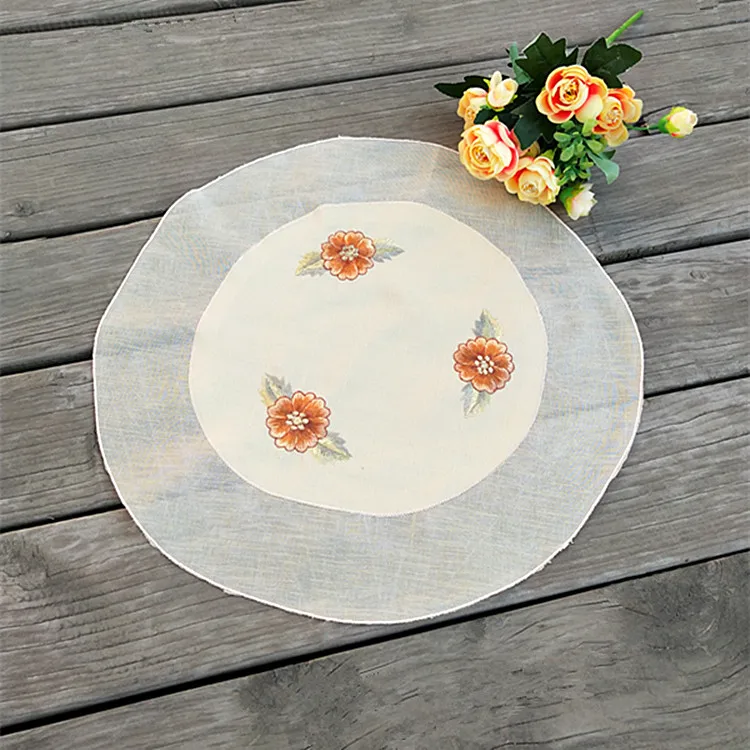 Modern Round Lace christmas Placemat table cloth embroidery mug drink coasters dish pad table napkins for wedding T031
Modern Round Lace christmas Placemat table cloth embroidery mug drink coasters dish pad table napkins for wedding T031