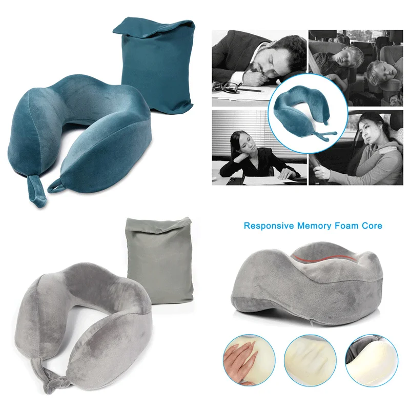 New U Shaped Memory Foam Neck Pillows Soft Slow Rebound Space Travel Airplane Body Pillow Solid Neck Cervical Healthcare Bedding
New U Shaped Memory Foam Neck Pillows Soft Slow Rebound Space Travel Airplane Body Pillow Solid Neck Cervical Healthcare Bedding