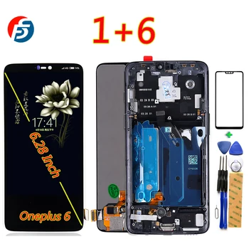 Fansu AMOLED Lcd Display For Oneplus 6 Touch Screen 6.28 inch Digitizer Assembly 1080*2280 Free Tempered Glass and Tools
Fansu AMOLED Lcd Display For Oneplus 6 Touch Screen 6.28 inch Digitizer Assembly 1080*2280 Free Tempered Glass and Tools