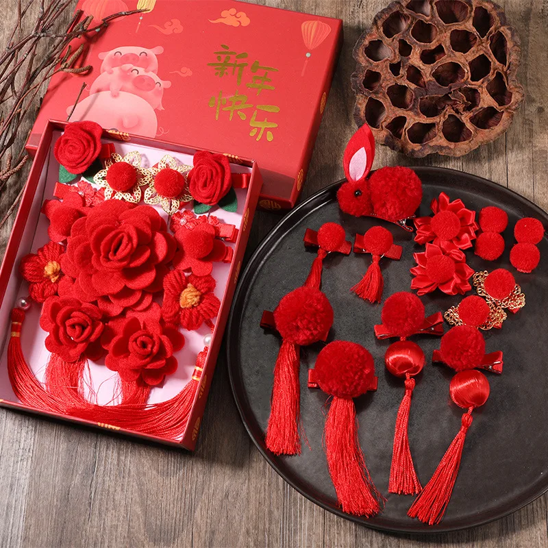 13pcs/lot New Year Gift Cute Chinese Style Children Safety Hair Clips Accessories For Girls Kids Barrettes Hairclip Headdress
13pcs/lot New Year Gift Cute Chinese Style Children Safety Hair Clips Accessories For Girls Kids Barrettes Hairclip Headdress