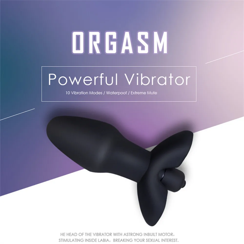 Silicone Butt Plug Adult Massager for Men and Woman