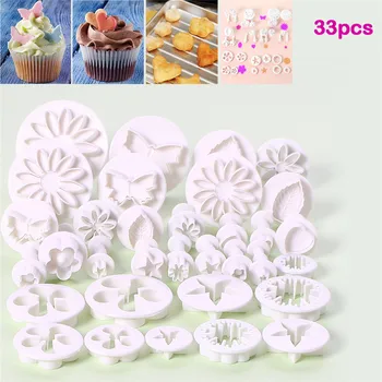 33pcs/set Sugarcraft Cake Decorating Tool Set Fondant Plunger Cutters Cake Tools Cookie Biscuit Cake Mold Baking Accessories U3
33pcs/set Sugarcraft Cake Decorating Tool Set Fondant Plunger Cutters Cake Tools Cookie Biscuit Cake Mold Baking Accessories U3