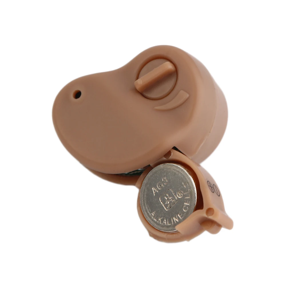 Hearing Aid Portable Small Mini Personal Sound Amplifier In the Ear Tone Volume Adjustable
Hearing Aid Portable Small Mini Personal Sound Amplifier In the Ear Tone Volume Adjustable