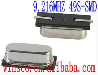 9.216 MHZ New crystal oscillator 9.216MHZ HC49S SMD ONE PACKING 500PCS/LOT FREE SHIPPING
9.216 MHZ New crystal oscillator 9.216MHZ HC49S SMD ONE PACKING 500PCS/LOT FREE SHIPPING