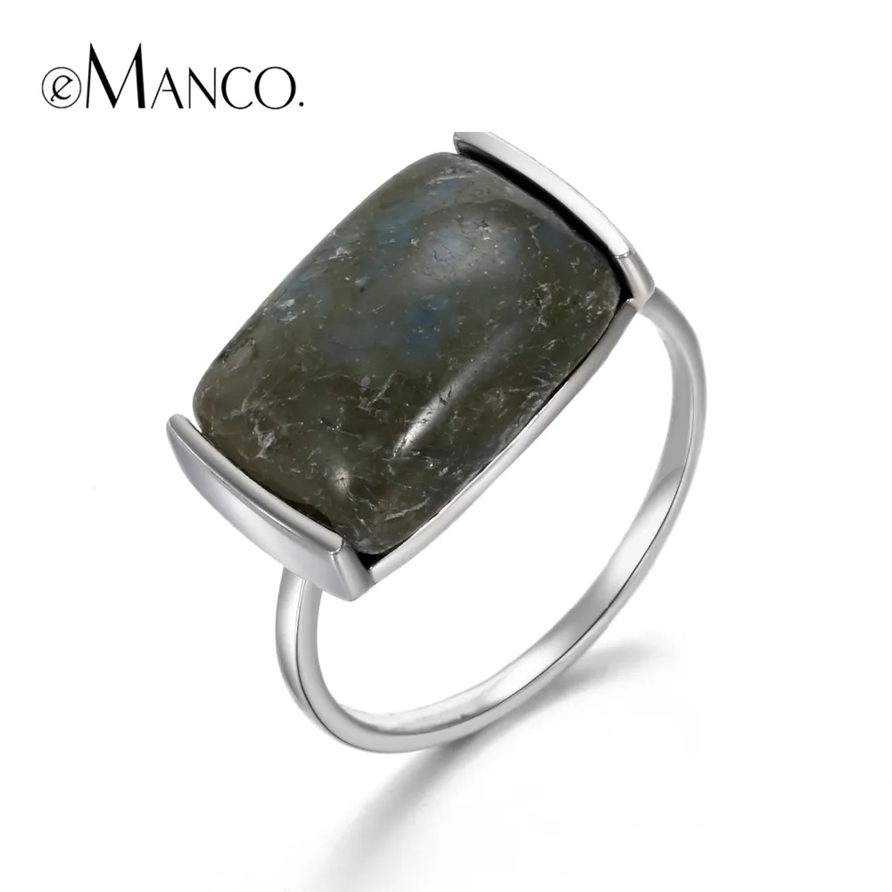 e-Manco Big Natural Stone Rings 925 Silver Black Rectangle Party Rings For Women Fine Jewelry Simple Trendy Rings
e-Manco Big Natural Stone Rings 925 Silver Black Rectangle Party Rings For Women Fine Jewelry Simple Trendy Rings