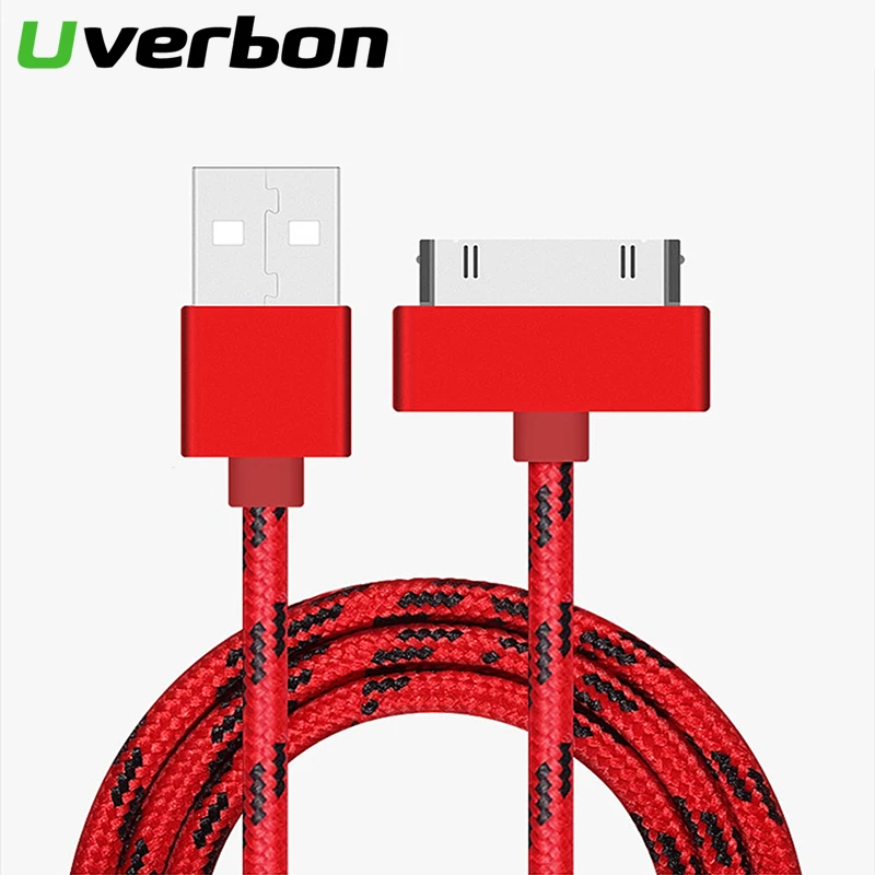 2.4A USB Cable for iPhone 4 4s 3GS 3G iPad 1 2 3 iPod Nano itouch 30Pin Fast Charging Charger Adapter Data Sync Code Phone Cable
2.4A USB Cable for iPhone 4 4s 3GS 3G iPad 1 2 3 iPod Nano itouch 30Pin Fast Charging Charger Adapter Data Sync Code Phone Cable