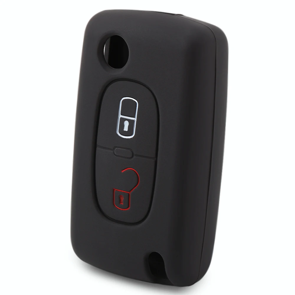 Silicone Case for Peugeot 208 207 308 RCZ 408 407 307 206 for Citroen C4 C5 C3 C2 C4L Xsara Picasso Car Flip Key Cover
Silicone Case for Peugeot 208 207 308 RCZ 408 407 307 206 for Citroen C4 C5 C3 C2 C4L Xsara Picasso Car Flip Key Cover