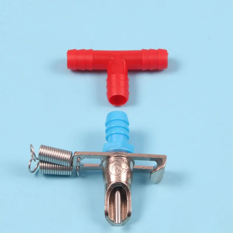 12PCS The New Rabbit Drinking Fountain Hare Dual Tension Spring Nipple Water Bite Drinkers Mouth Automatic Farm Animal Supplies
12PCS The New Rabbit Drinking Fountain Hare Dual Tension Spring Nipple Water Bite Drinkers Mouth Automatic Farm Animal Supplies