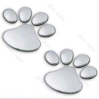 10pcs/lot Silver Bear Paw Pet Animal Footprints Emblem Car Truck Decor 3D Sticker Decal for car stickers
10pcs/lot Silver Bear Paw Pet Animal Footprints Emblem Car Truck Decor 3D Sticker Decal for car stickers