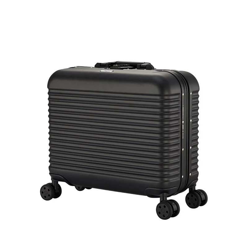 Unisex Aluminium Magnesium Alloy Luggage Spinner Travel Suitcase 14/16/17/20 Inch Carry On 24/28 Big High-end Case | Багаж и сумки