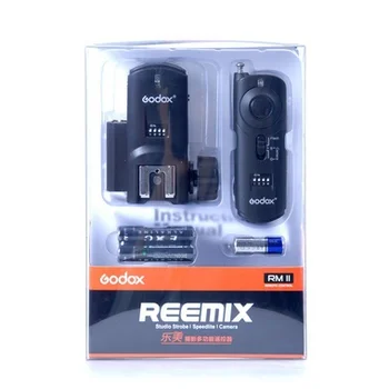 GODOX Reemix RMII C1, GODOX Reemix RMII Flash Trigger Release Camera Shutter speed Reemix 3-in-1 Remote Control for Canon EOS
GODOX Reemix RMII C1, GODOX Reemix RMII Flash Trigger Release Camera Shutter speed Reemix 3-in-1 Remote Control for Canon EOS