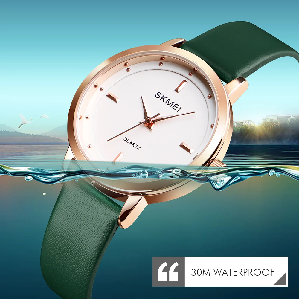 SKMEI Brand Watches Women Luxury Leather Woman Watch Montre Femme Ladies Fashion Quartz Wrist Watches Clock Reloj Mujer
SKMEI Brand Watches Women Luxury Leather Woman Watch Montre Femme Ladies Fashion Quartz Wrist Watches Clock Reloj Mujer