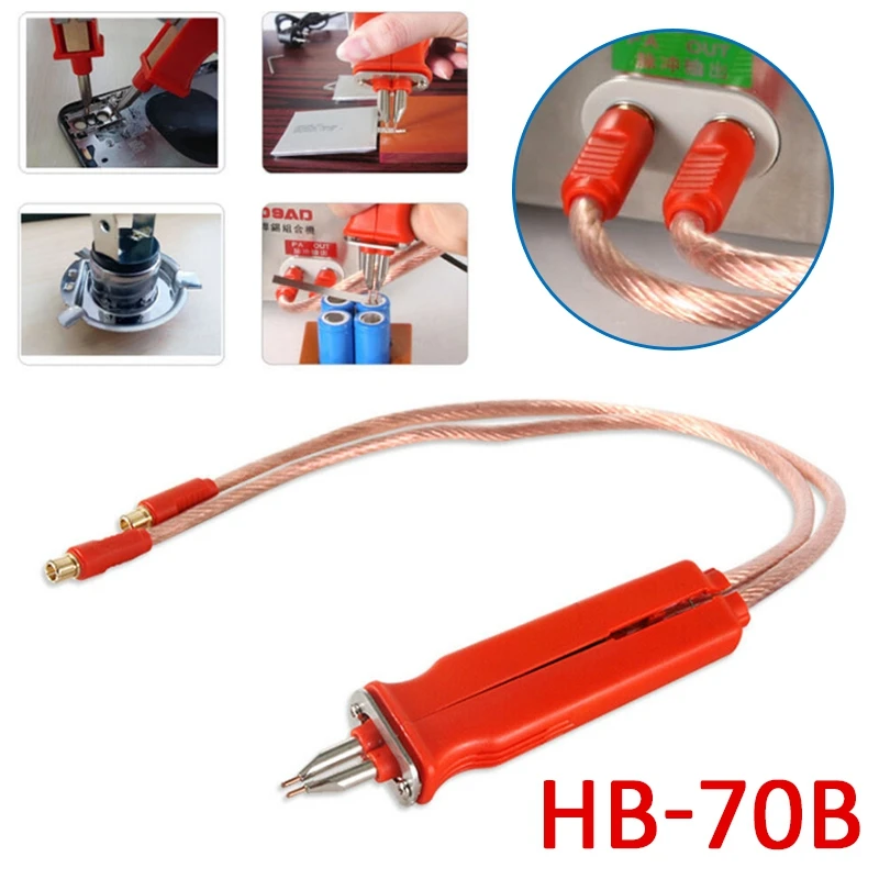 HB-70B O Type Pulse High Power Spot Welder Pen 18650 Battery For 709A 709AD Series 1900W Lithium Batteries Pack Weld Equipment
HB-70B O Type Pulse High Power Spot Welder Pen 18650 Battery For 709A 709AD Series 1900W Lithium Batteries Pack Weld Equipment