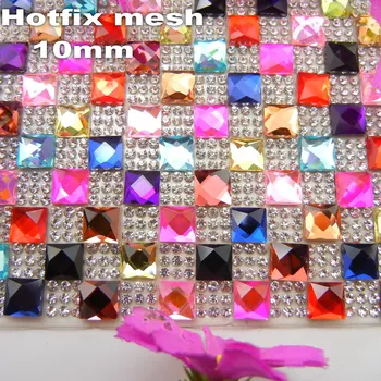 Shinning 10mm square Glass Rhinestones hotfix hot fix Iron On glue on applique Banding Mesh Wedding Dresses shoes Decorative
Shinning 10mm square Glass Rhinestones hotfix hot fix Iron On glue on applique Banding Mesh Wedding Dresses shoes Decorative