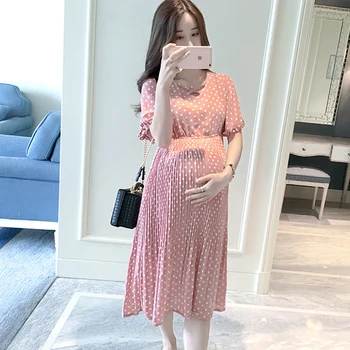 Xiyunle Maternity Dresses Clothes Summer Chiffon Casual Loose Dress For Pregnant Women Pregnancy Wear Pink Dot Vestidos Clothing
Xiyunle Maternity Dresses Clothes Summer Chiffon Casual Loose Dress For Pregnant Women Pregnancy Wear Pink Dot Vestidos Clothing