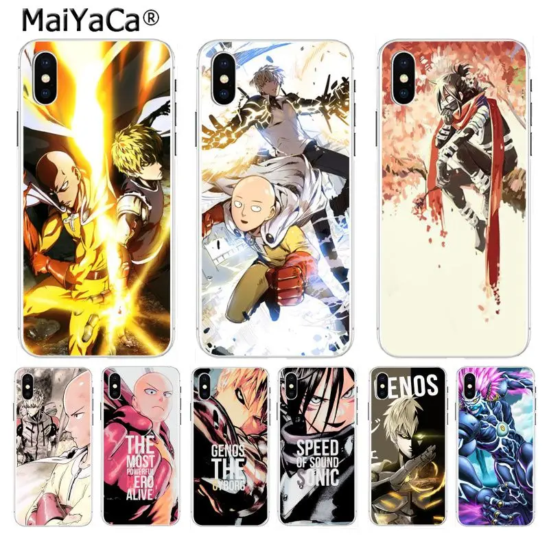 MaiYaCa One Punch Man Adorable Colored Drawing Back Phone cover for iPhone 8 7 6 6S Plus X XS max 10 5 5S SE XR Coque Shell
MaiYaCa One Punch Man Adorable Colored Drawing Back Phone cover for iPhone 8 7 6 6S Plus X XS max 10 5 5S SE XR Coque Shell