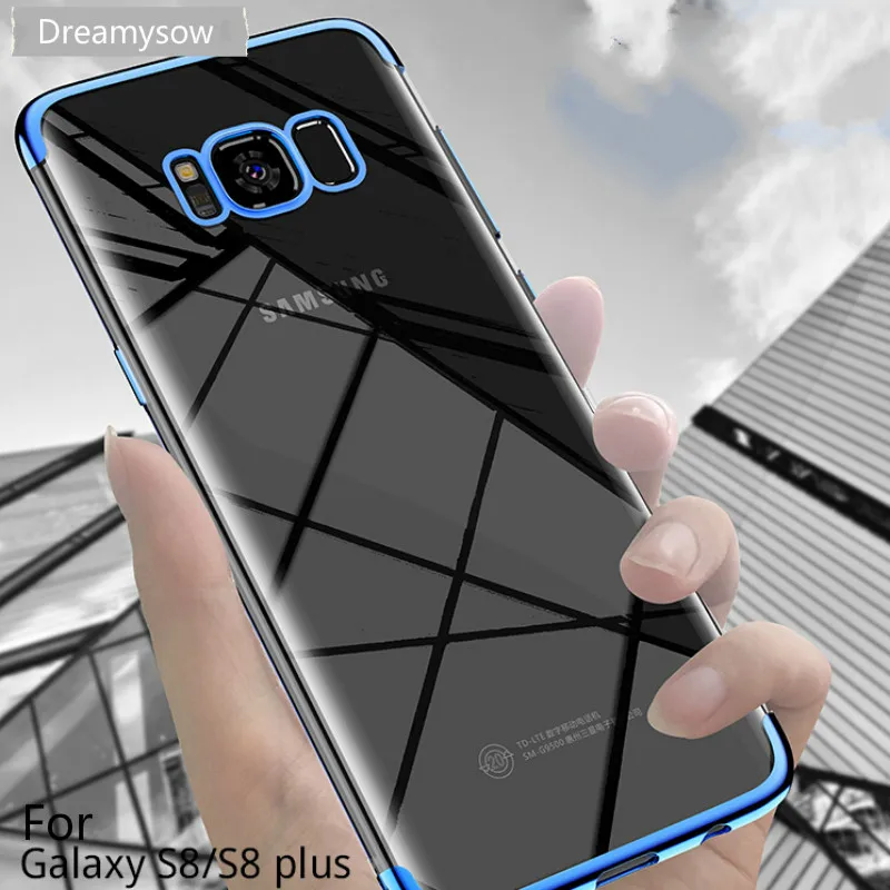 Покрытие Мягкие TPU Чехлы для samsung Galaxy S8 S9 плюс S6 S7 край A7 2018 A5 2016 Примечание 8 J5 J7 2017