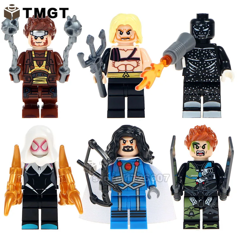 TMGT Building Blocks 10Lots of SY670 SY672 SY673 Deadpool Spider-Man Iron Man Thor Duck Super Hero Model Bricks Toy
TMGT Building Blocks 10Lots of SY670 SY672 SY673 Deadpool Spider-Man Iron Man Thor Duck Super Hero Model Bricks Toy