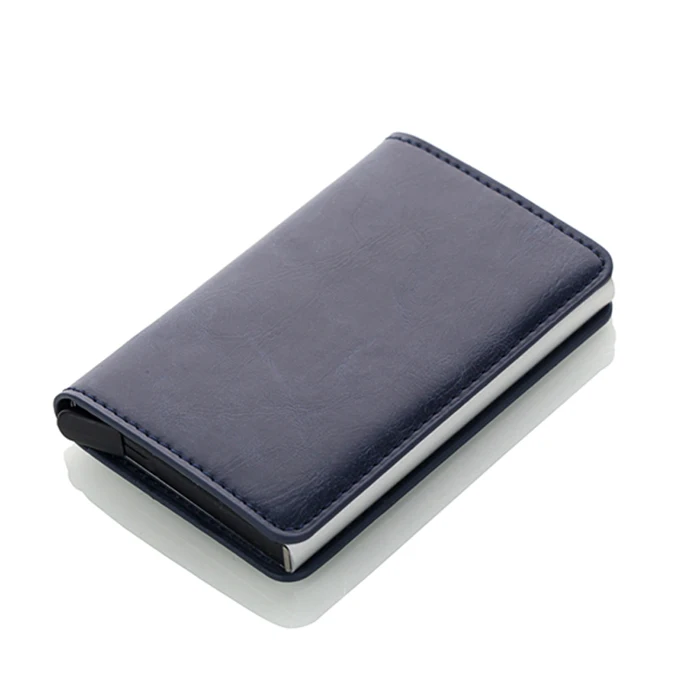 2019 New Automatic Credit Card Holder Men High Quality Aluminum Business ID Multifunction Card holder PU Leather Mini Wallet
2019 New Automatic Credit Card Holder Men High Quality Aluminum Business ID Multifunction Card holder PU Leather Mini Wallet