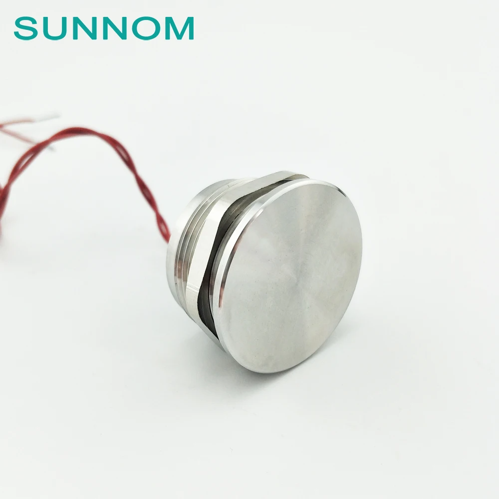 WS30BF3NOM IP68 waterproof 30mm 2.10 flat operator 1NO momentary 5A 24VDC Fly Cable Stainless Steel 316L piezo switch
WS30BF3NOM IP68 waterproof 30mm 2.10 flat operator 1NO momentary 5A 24VDC Fly Cable Stainless Steel 316L piezo switch