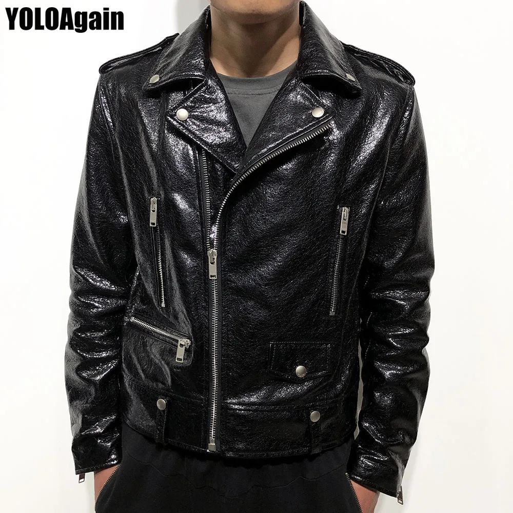 YOLOAgain Men's genuine leather jacket Male long sleeve zipper real sheep leather jacket
YOLOAgain Men's genuine leather jacket Male long sleeve zipper real sheep leather jacket