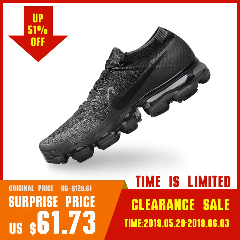 Original Authentic Nike Air VaporMax Flyknit Breathable Men's Running Shoes Breathable Jogging Athletic Designer Footwear 849558
Original Authentic Nike Air VaporMax Flyknit Breathable Men's Running Shoes Breathable Jogging Athletic Designer Footwear 849558
